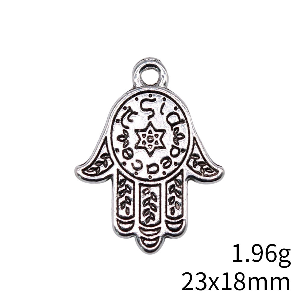 1 Pièce Style Simple Paume Alliage Placage Pendentif Bijoux Accessoires display picture 4