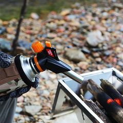 Outdoor barbecue spray gun camping 509 card-type invertible spray gun camping convenient igniter spray gun head nozzle