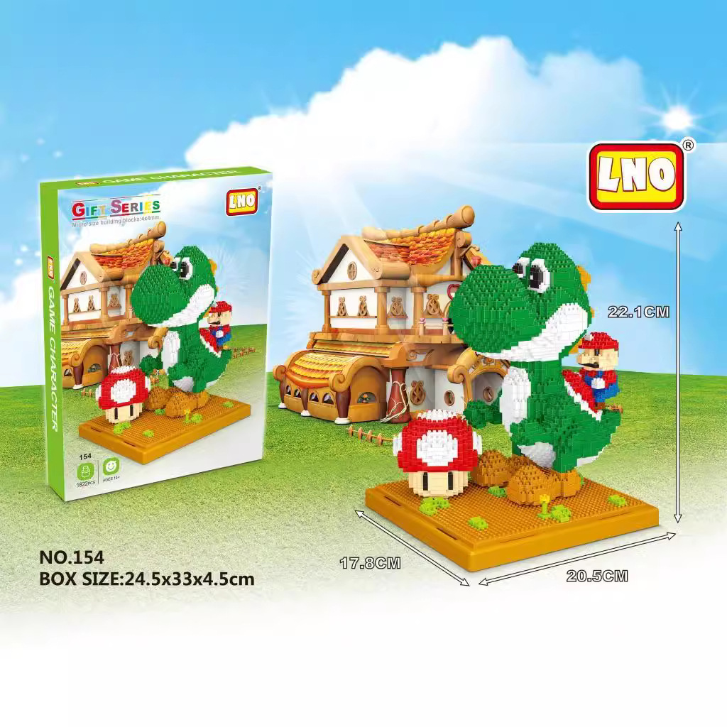 Lno Liao 157 Elf bola escena pequeña partícula bloques de construcción diamante montaje juguetes creativos los niños