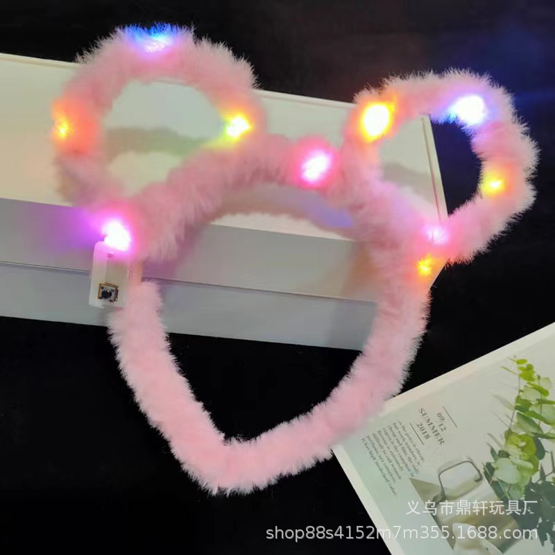 Pulsera luminosa de Mitch / rosa