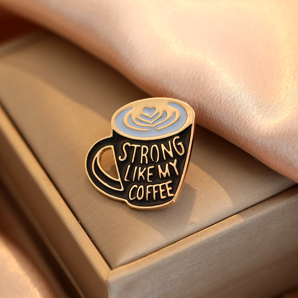 Women'S Gender Plating Design Simple Style Style Simple Style Pin Cup Alloy Plating No Inlaid Women'S Brooches