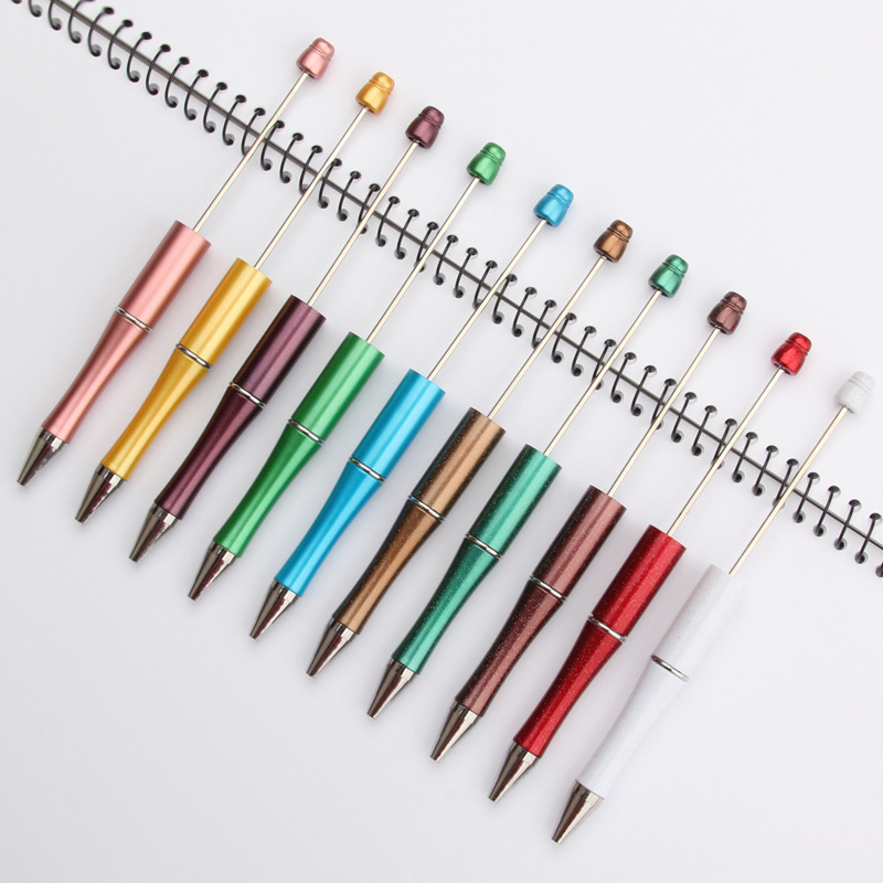 串珠笔 珠子笔DIY现货批发塑料可串珠子圆珠笔Y60289（不带珠子）