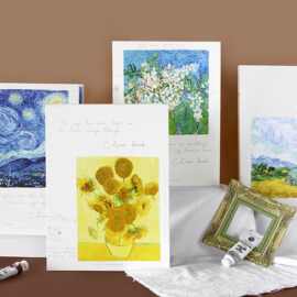 初品同学录挚爱梵高系列创意唯美复古油画ins风毕业季纪念记录本