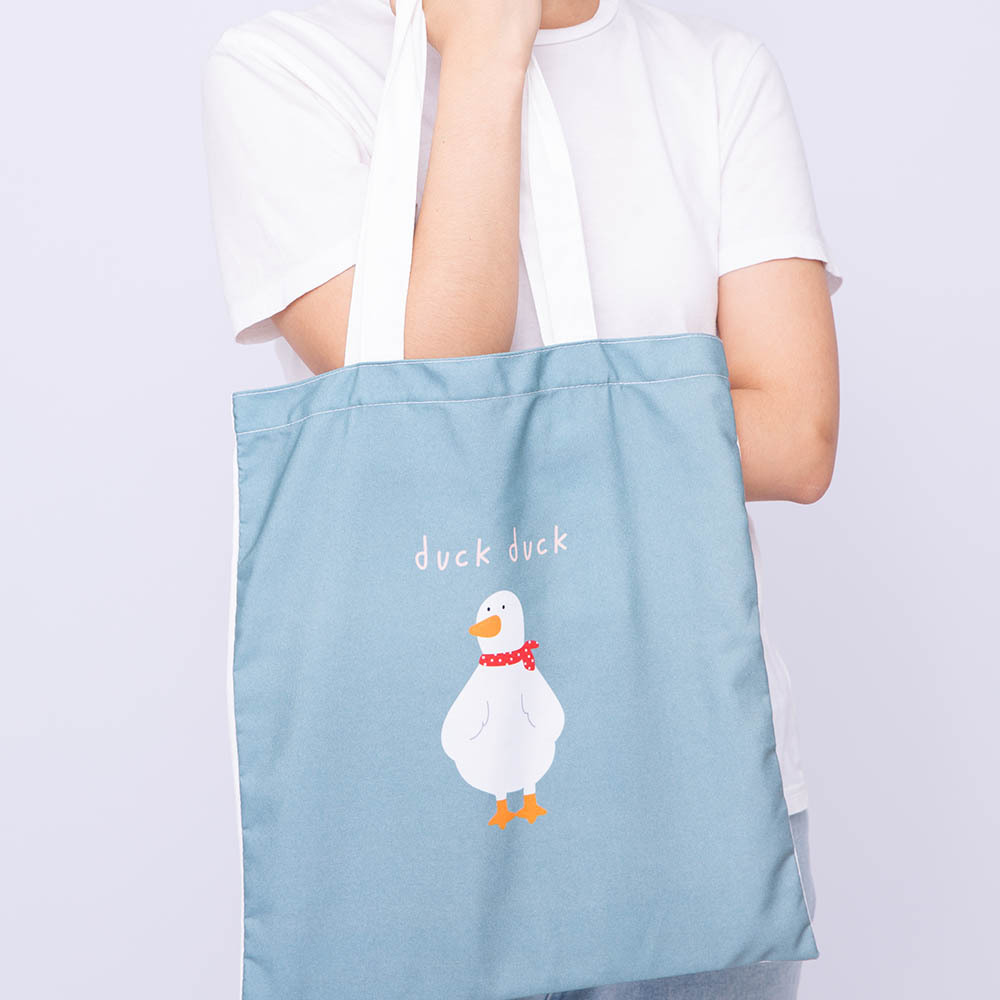 帆布包包大容量女学生手提创意托特帆布袋单肩女斜挎包补课袋收纳