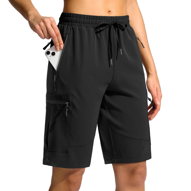Cross-Border Amazon Popular Women's Summer Quick-Drying Sports Shorts Outdoor Mountaineering Hiking Golf Women's Shorts
