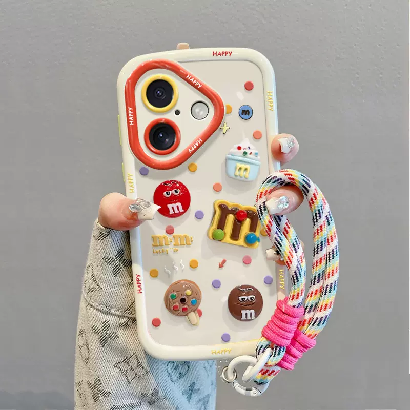 泡芙适用苹果17promax/15pro手机壳iphone14Pro全包防摔12/13卡通