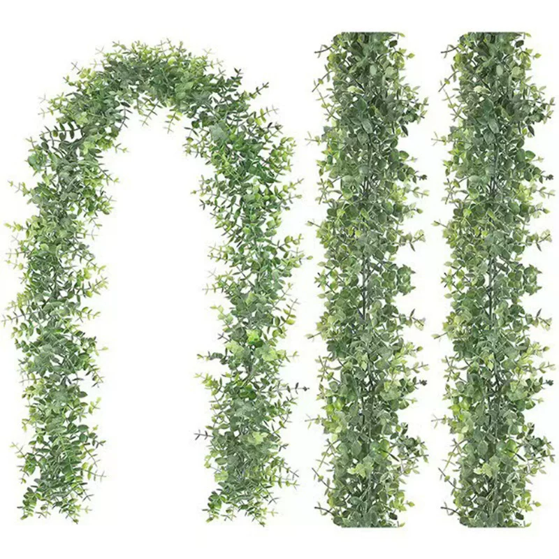 Plant 1.8 meters eucalyptus rattan eucalyptus leaves auspicious grass money evergreen wedding decoration simulation high simulation