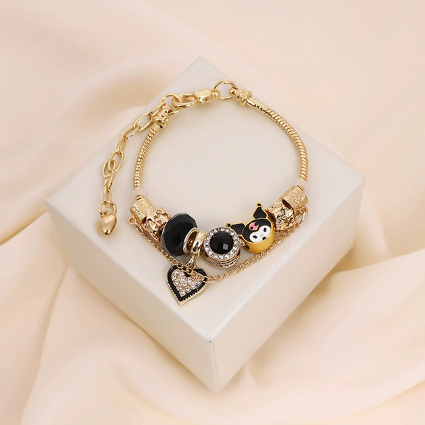 SL976 Kuromi gold bracelet