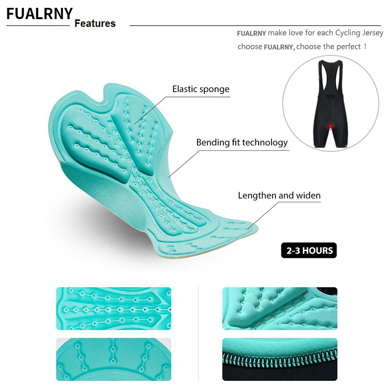 Pantalones de ciclismo de interfaz elástica, monos de ciclismo, pantalones cortos, pantalones de secado rápido transpirables de venta al contado de Amazon