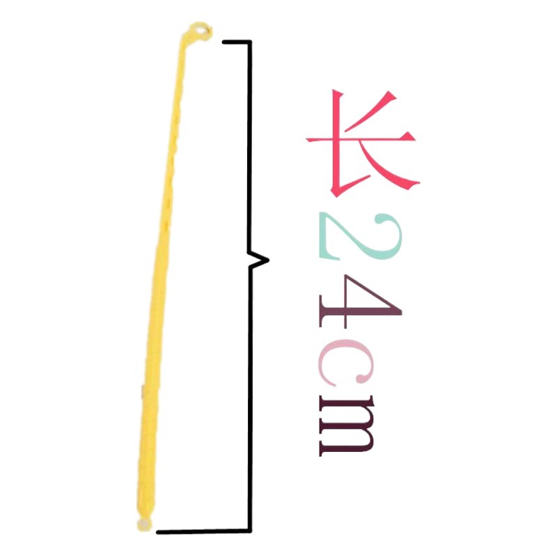 Mid-Autumn Festival Lantern Plastic Handle Pole New Year Lantern Paper Lantern Toy Handle Children's diy Accessories LED Handle Pole