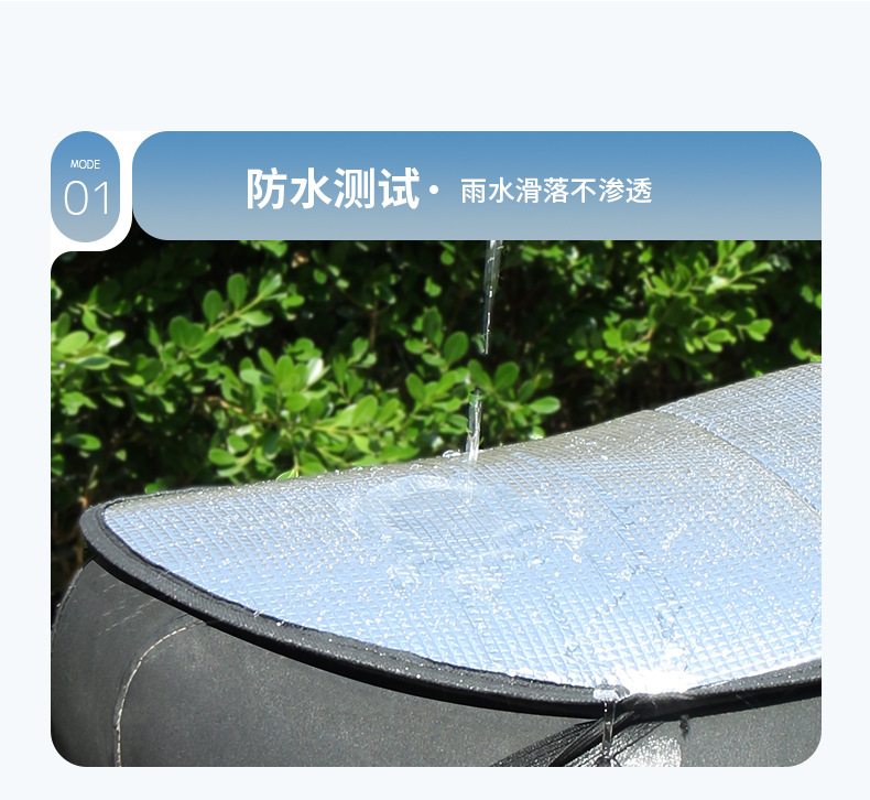 Electric Vehicle Sun Protection and Heat Insulation Seat Cushion, Universal Anti-Scalding Summer Seat Cover for Scooters and Electric Bikes, Waterproof Seat Cover