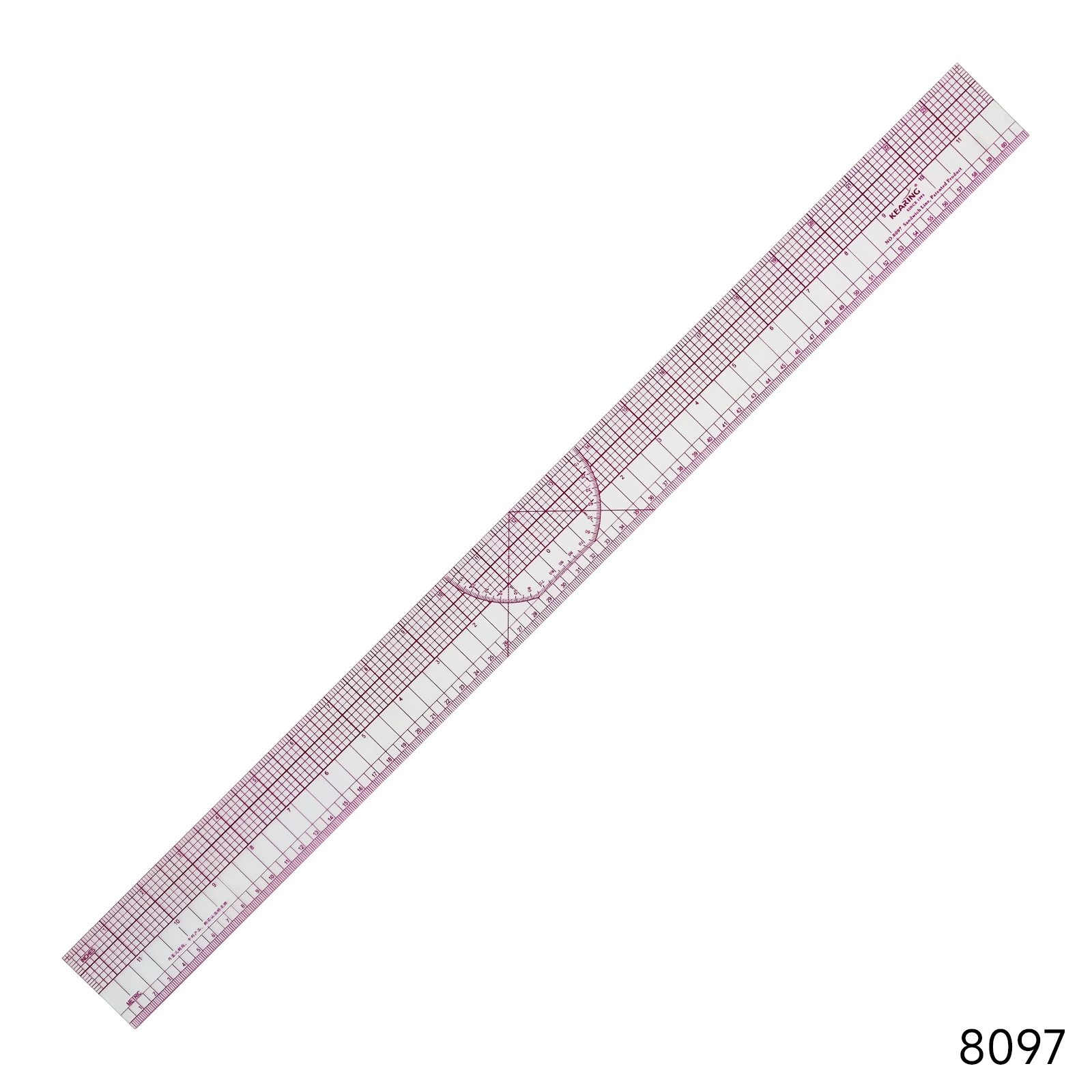 Keling placing ruler clothing pattern ruler plastic tailor ruler tailor tool square ruler sewing tool set