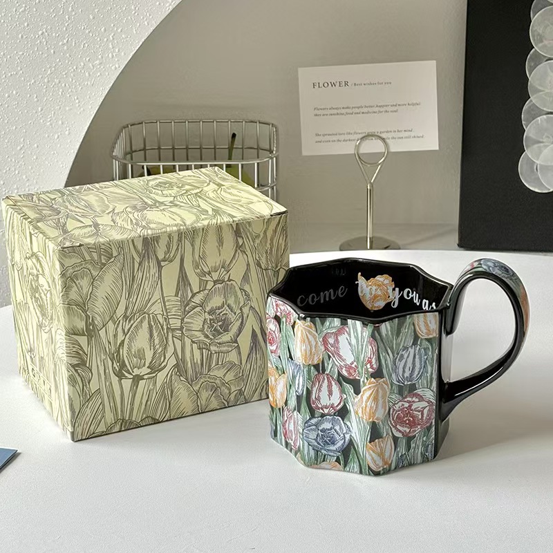 Regalos de actividad para chicas para amigos amigos de apertura de regalo de regalo para empleados con tazas de latte y platos