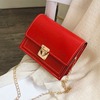 Brand summer small bag, fashionable shoulder bag, chain, phone bag, Korean style