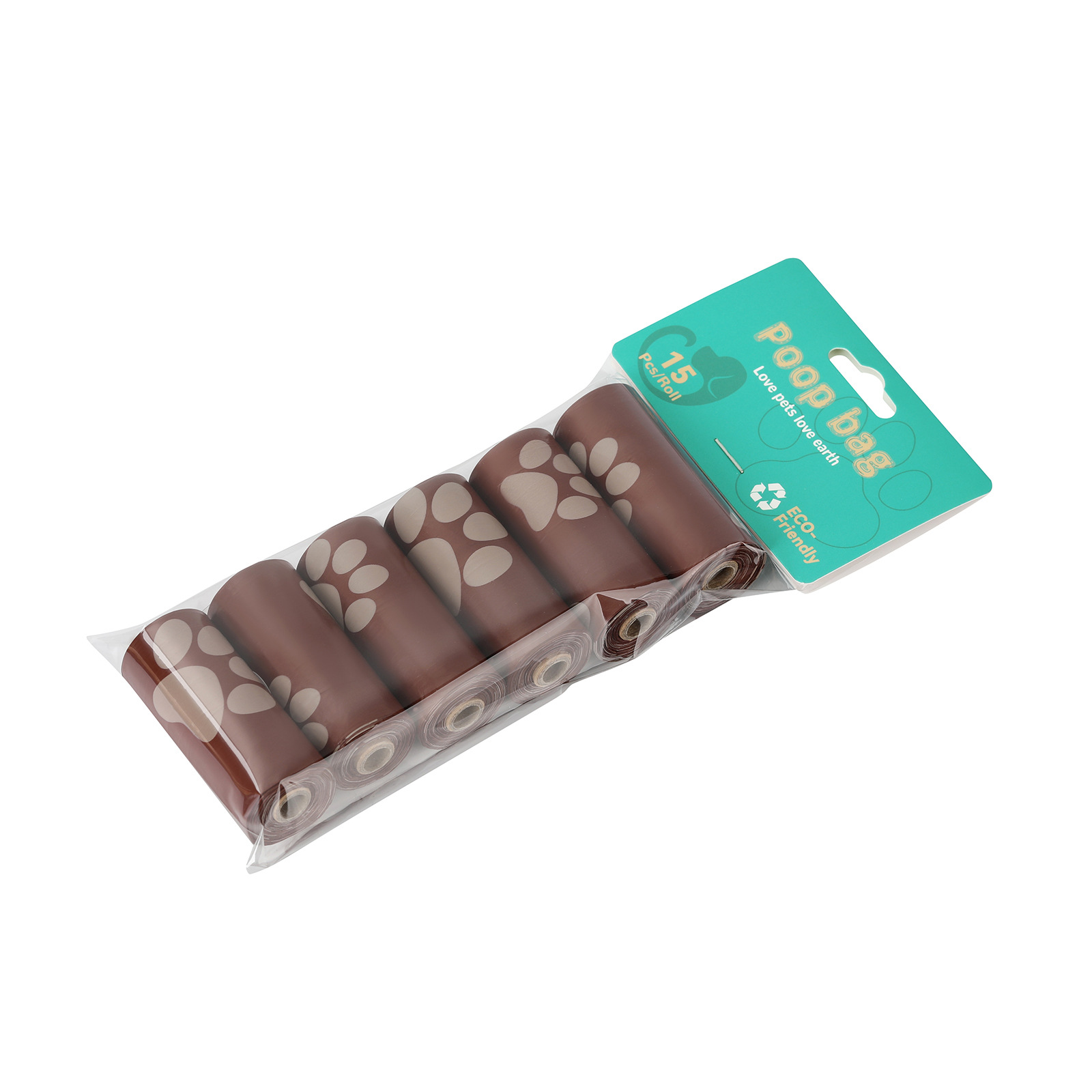 6 rollos de cabezal de tarjeta / sabor a chocolate