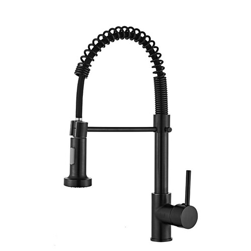 Foreign trade cross-border special supply of hot and cold spring pull-out kitchen sinks stainless steel kitchen pull-out faucets