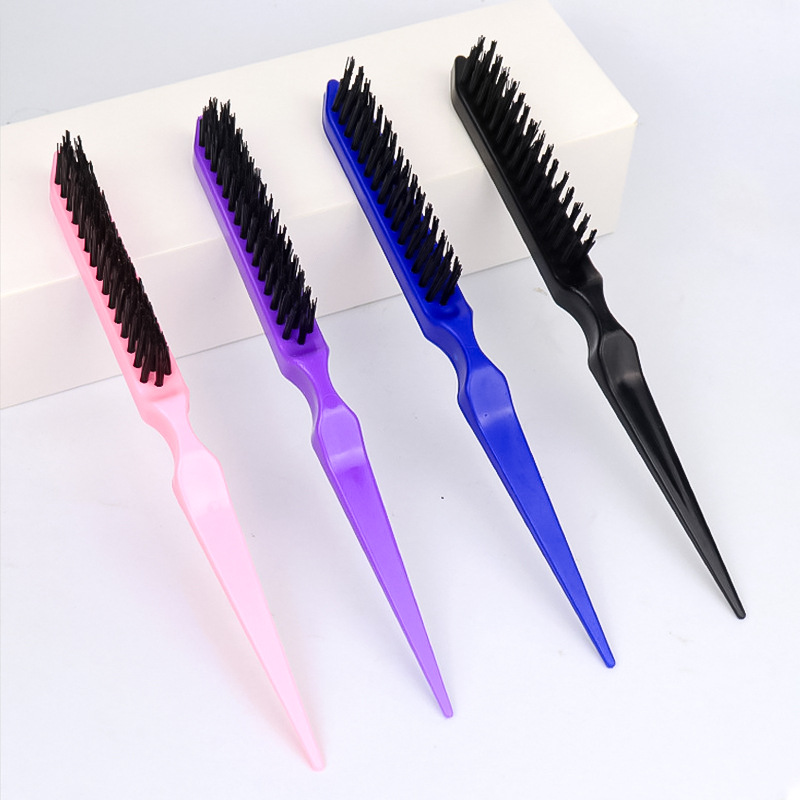 Peinado de tres filas peinado