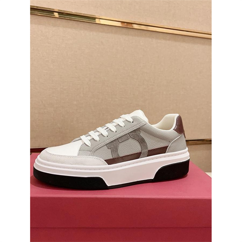 Bon Jani Europa zapatos de skate de hombre marca de moda de piel de vaca peluquería zapatos individuales de color deportivo casual zapatos blancos
