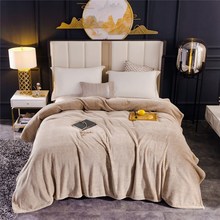 Bed warm blanket cover large thick fleece sofa blanket ë̺