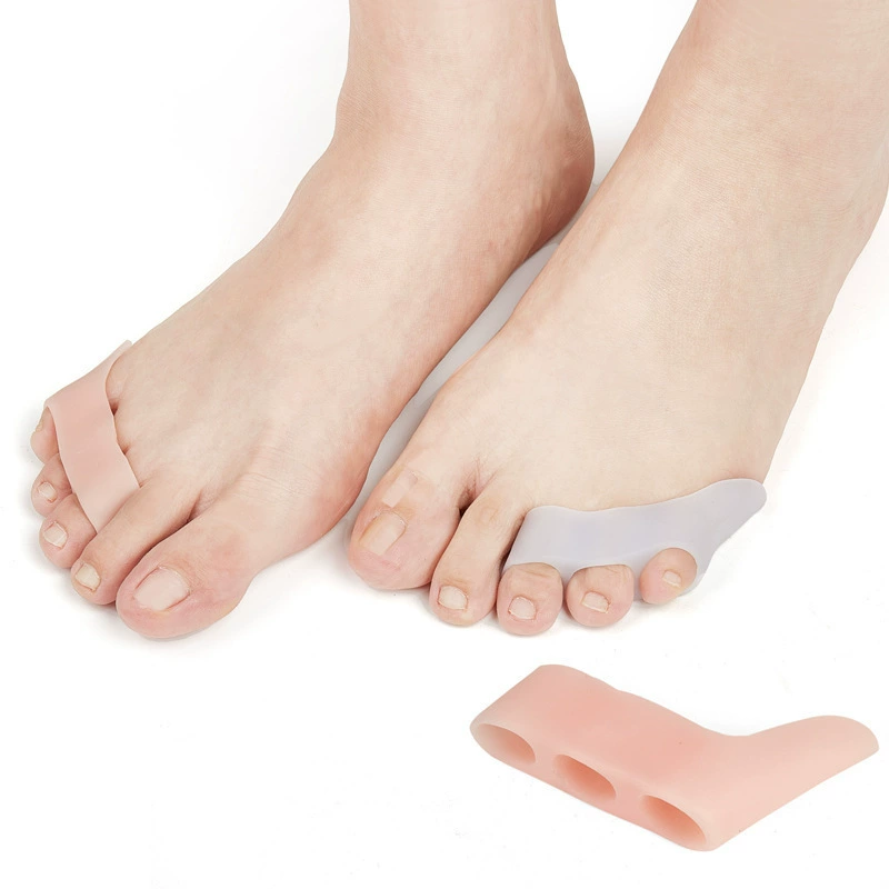 Toe Separator (SEBS) — Bunion/Overlapping Toe Corrector, Unisex One Size, Soft Silicone Alternative