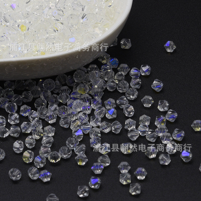 Màu nhập khẩu / Hạt kim cương boutique 3mm (100 chiếc/gói)