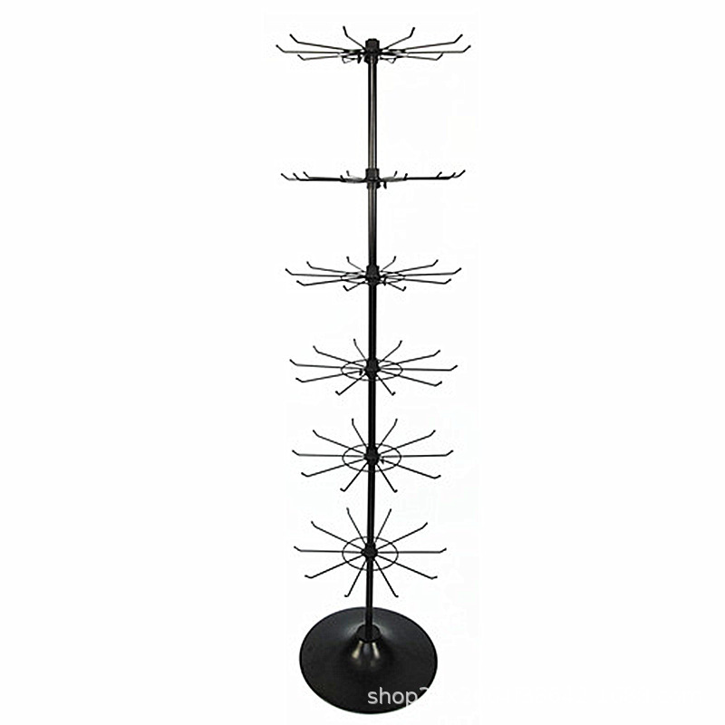 Multi-Layer Scarf, Hat, Socks, Car Accessories, Sleeves, Gloves, Masks, Lipstick, Pendant Rack, Display Rack, Floor-Standing Rotating