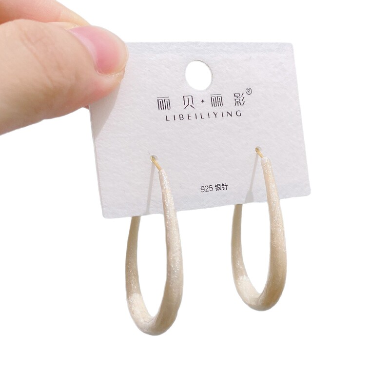 Liyin/Libeliying カラフルなオイルドリップシリーズ ニッチデザイン 高級感 おしゃれな雰囲気 イヤリング イヤリング|undefined