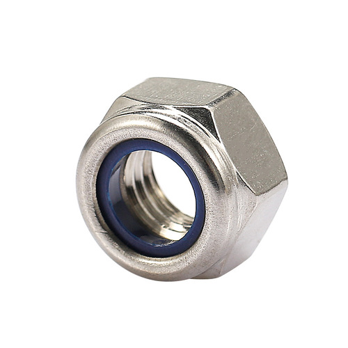 Self-locking nut 304 stainless steel anti-loosening nut nylon cap nylon rubber ring locking nut M2M2.5M3M4M5M36