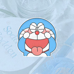 哆啦A夢表情包機器貓卡通動漫亞克力雙面PP夾可愛手賬夾子辦公