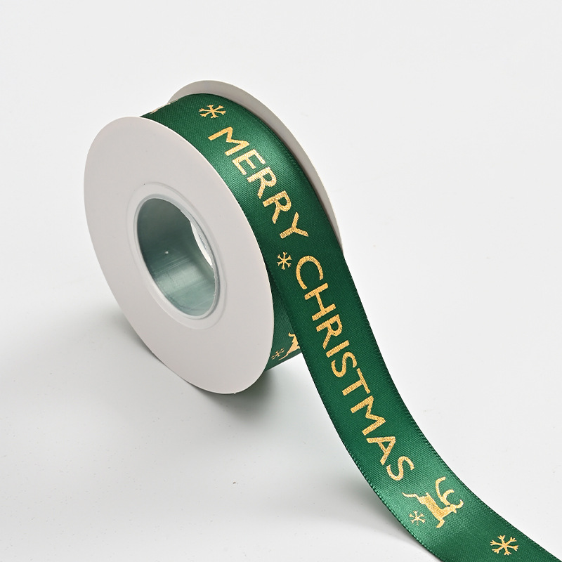 Material de ramo navideño de doble cara impresión en color bolsa kraft papel de flores caja de regalo papel de regalo de navidad