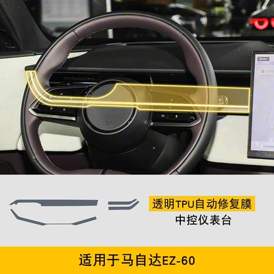 Mazda Ez-60 Special Screen: Car interior film - 25-26-mazda-ez-60-central-control-instrument-panel