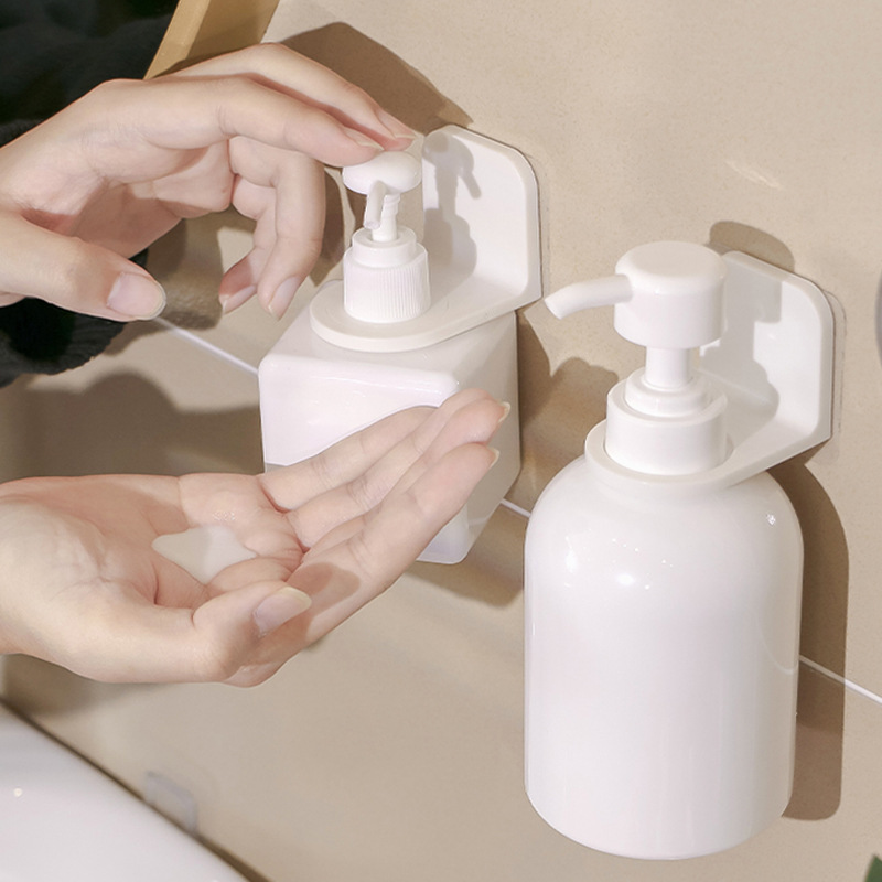 Bottle Hanger Toilet Punch-free Shower Gel Shampoo Hanger Hand Sanitizer Hook Wall Shelf Cross-border