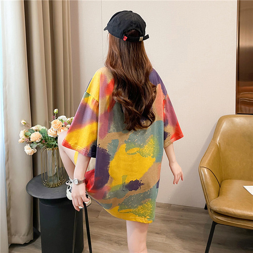 Women's Summer Loose Plus Size Trendy Long-Sleeve T-Shirt in Hot Selling Sexy Korean Style
