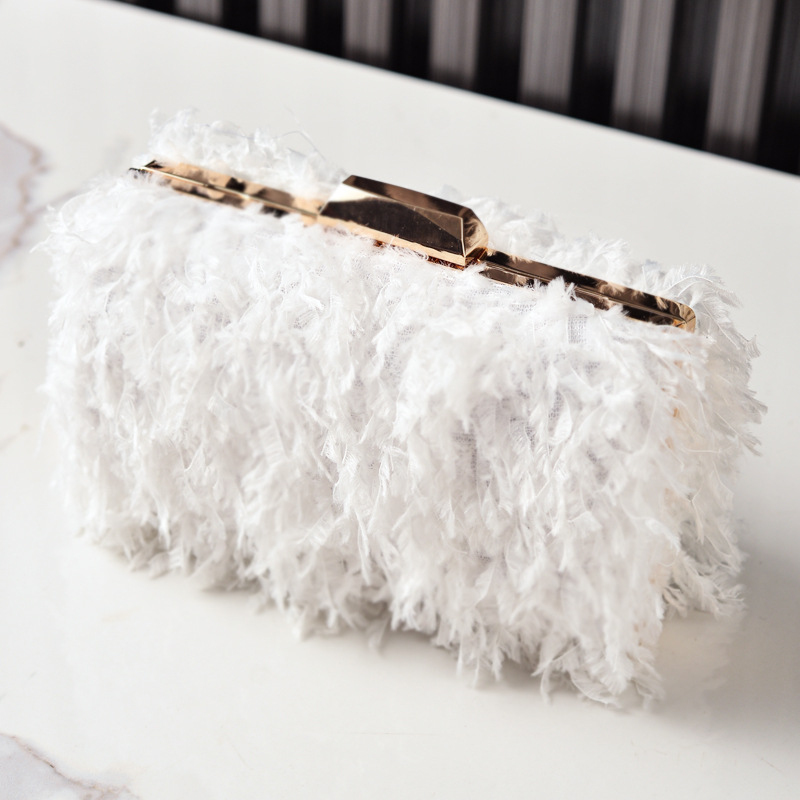 2025 nuevo bolso de cena de borda de moda bolso de vestir de moda bolso de boda bolso de moda europea y americana bolso de mano