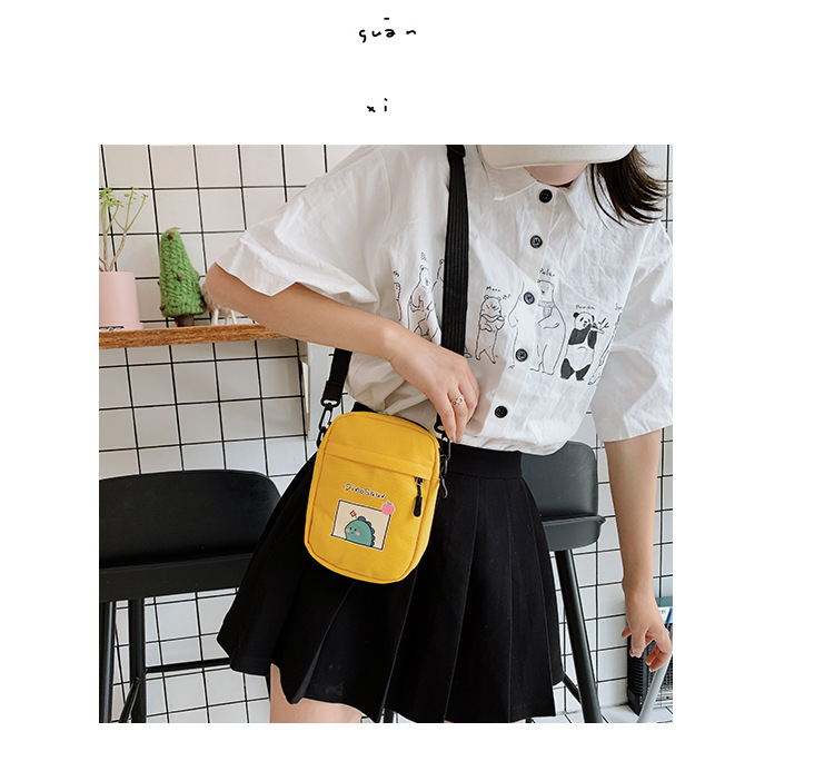 Summer small crossbody bag for girls, new small square crossbody bag for women, Japanese style small crossbody bag, casual retro style crossbody bag undefined