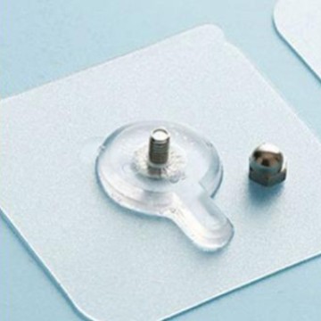 Gancho adhesivo transparente sin clavos que no deja marcas, resistente al agua, a prueba de humedad, gancho de pared adhesivo de alta carga
