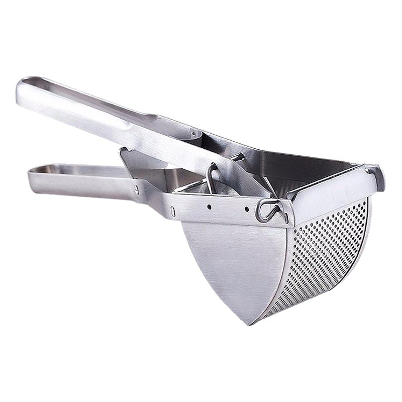 Prensa de Papas de Acero Inoxidable en Existencia, Triturador de Papas, Exprimidor de Frutas y Limones, Extractor de Agua para Rellenar Verduras