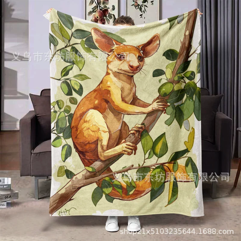 Простой милый коалы теплый и удобный фланелевый ковер универсальный