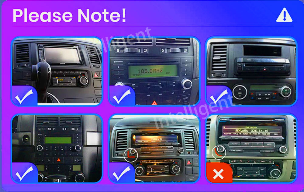 Suitable for Volkswagen Touareg 7inch Car Gps Bluetooth Wireless Carplay Navigation System Central Control Dvd4G Large Screen