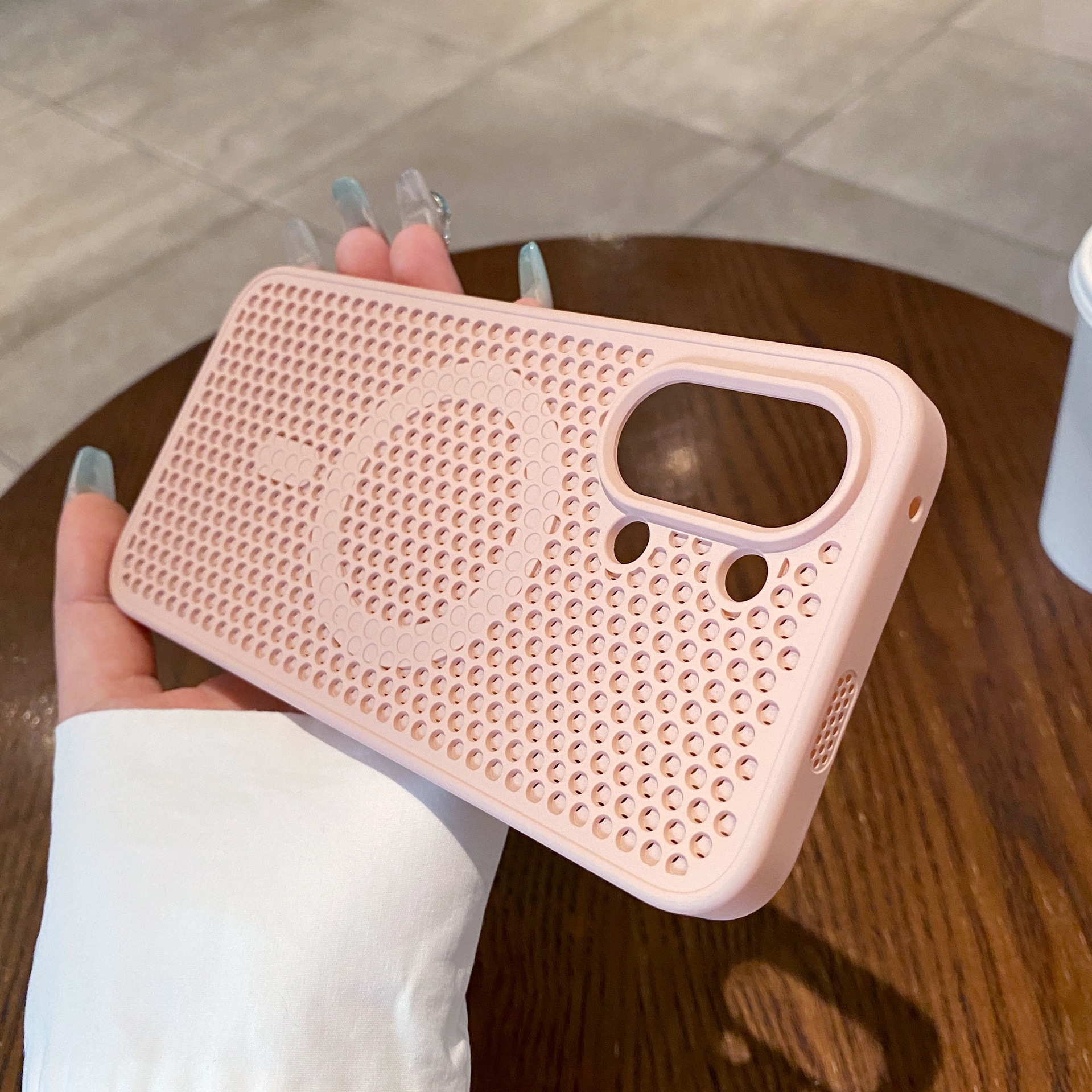 Heat dissipation magnetic suction-Sakura pink