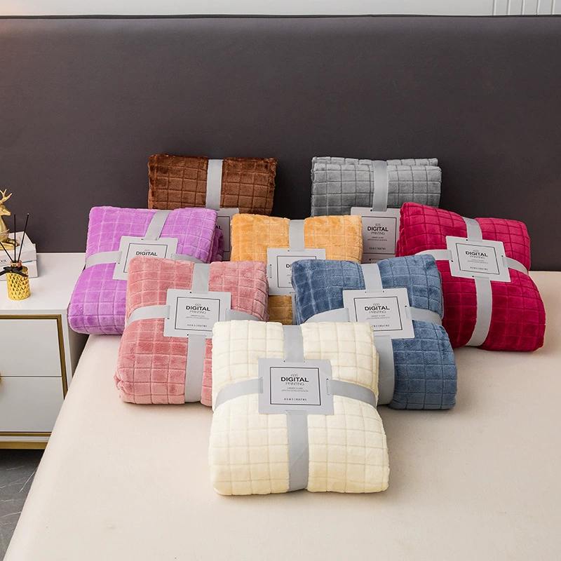 Одеяло Ягненок фланелевое одеяло Одеяло для отдыха Трансграничное специальное одеяло Одеяло для общежития Одеяло для обеденного перерыва Автомобильное одеяло