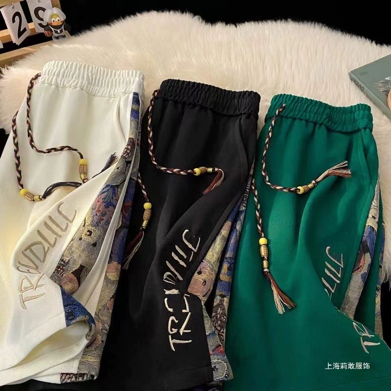 Мужские летние шорты, спортивные штаны, oversized