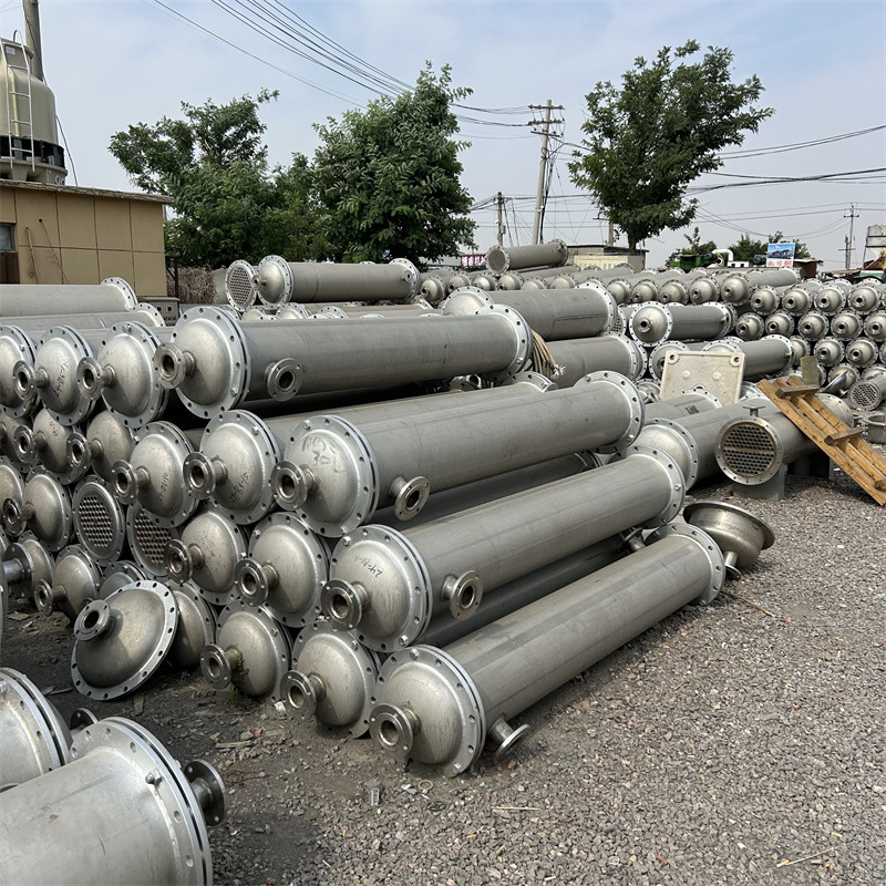 二手304级列管式冷凝器 1-50平方冷却器 化工用