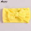 Jewelry, children's hair accessory, nylon headband with bow, European style