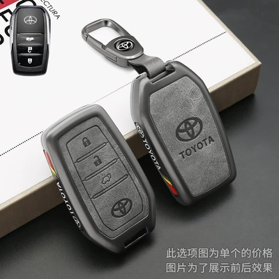 Levin, and Rav4, Car key bag - type-a-arc-buckle-black-gray