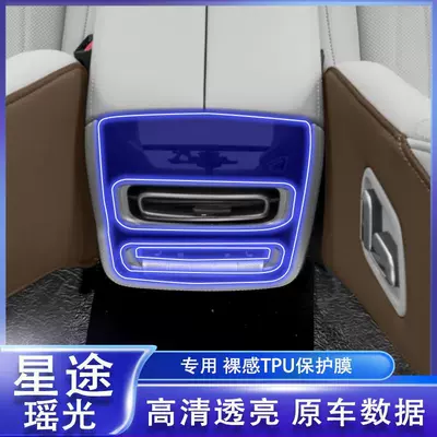 Screen Transparent Film Central Control – Car interior film