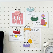 软胶香肠嘴磁吸冰箱贴个性创意搞怪3d立体卡通装饰磁力贴盒装批发