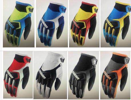 Raytheon eight-color gloves cross-country motorcycle bike breathable comfortable touch screen competition riding equipment