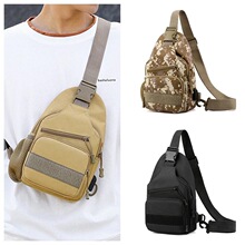 I 23455 USB Charging Camouflage Chest Bag �Բ��ذ� �羳����