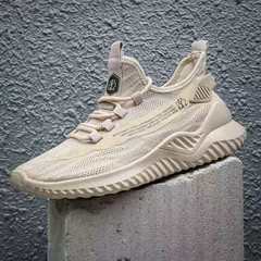 潮鞋新款青少年男士潮流運動鞋休閒跑步男鞋潮流布鞋